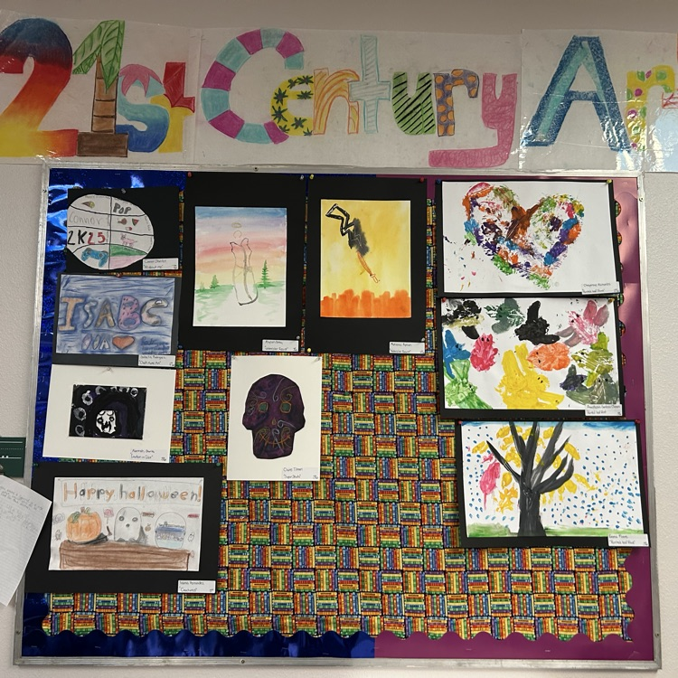 all the different type of projects young artists have done this fall