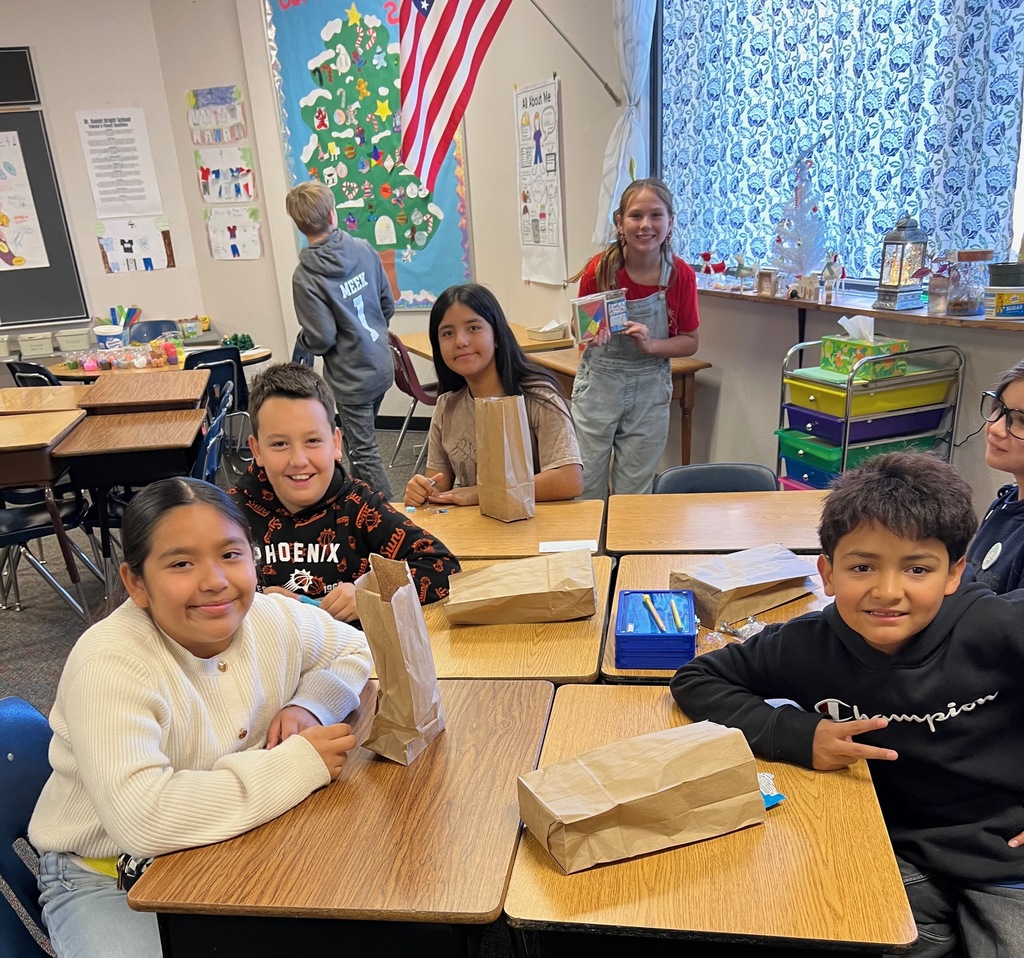 Mrs. Daigle's class with their new math games 