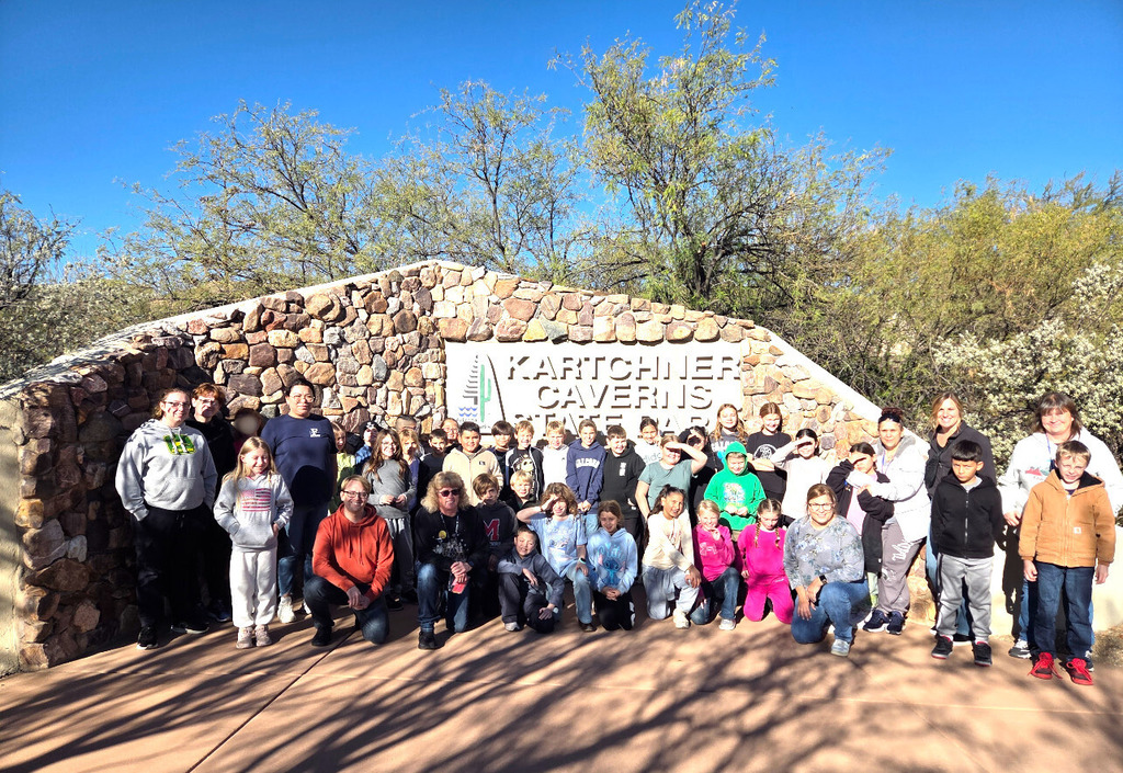 DDB 4th Graders at Queen Mine in Bisbee and Kartchner Caverns