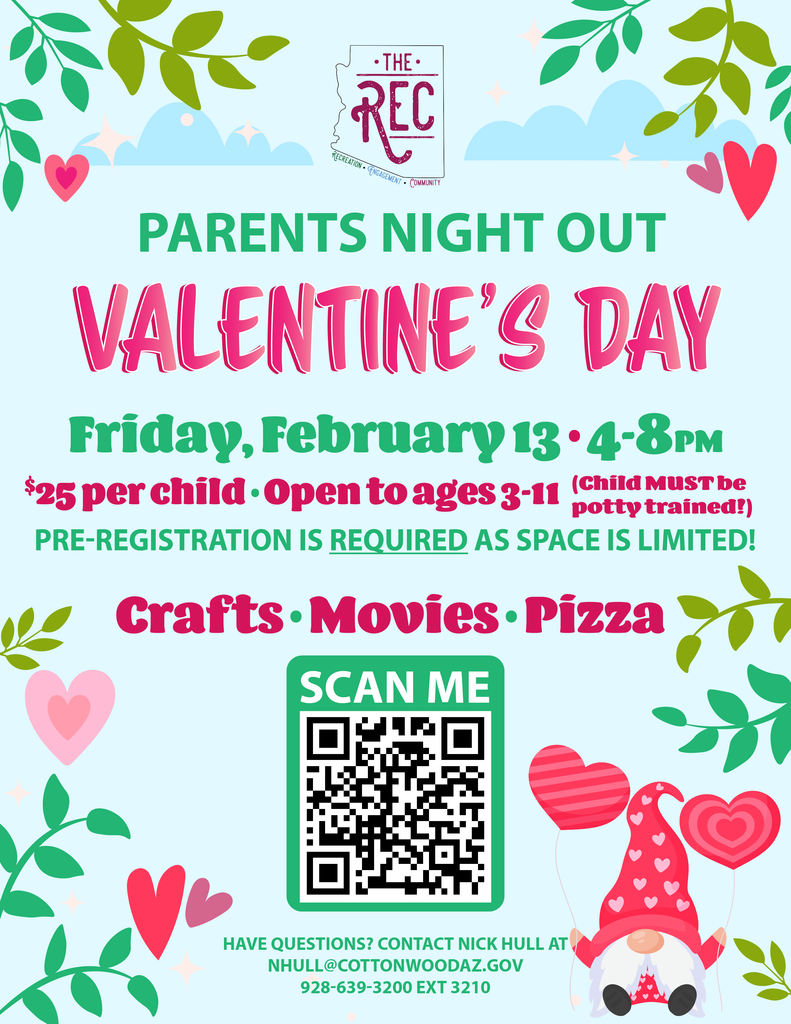 Parents Night Out - Valentines Day 2026