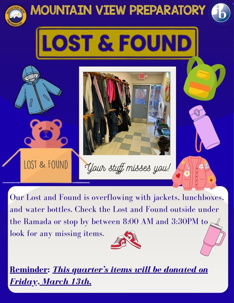 Orange and White Minimalist Lost & Found Announcement Flyer
