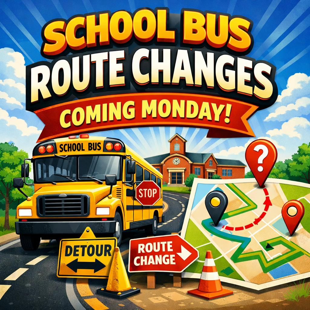 Route Changes Coming Monday