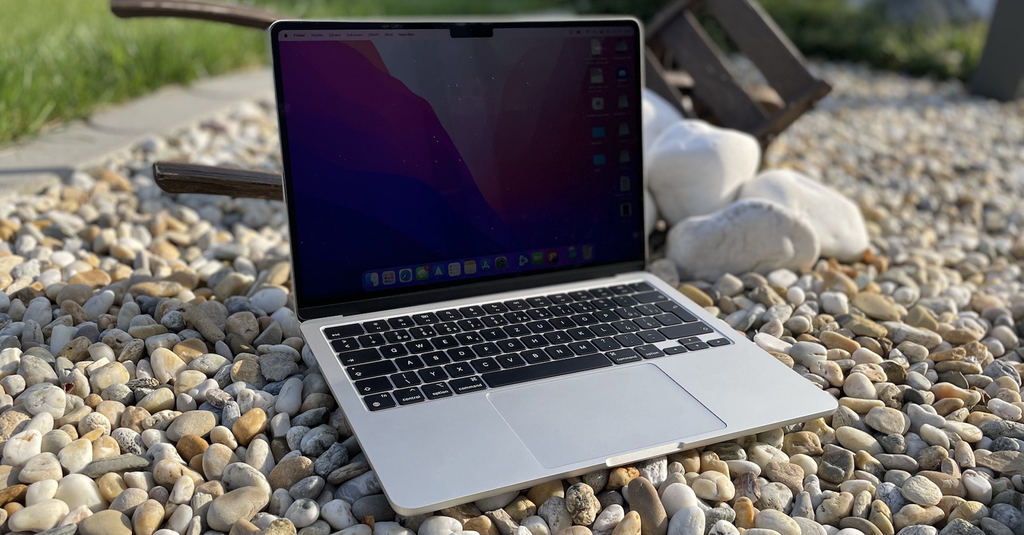 stock image of a laptop