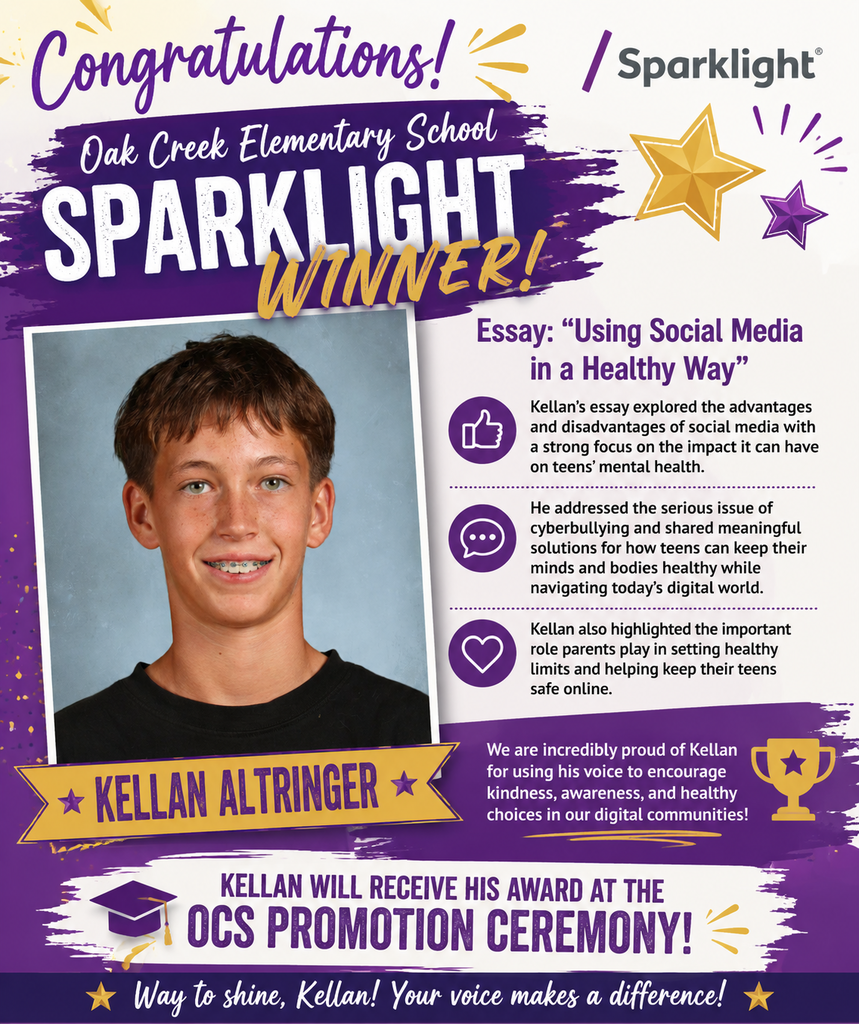 OCS Sparklight Winner