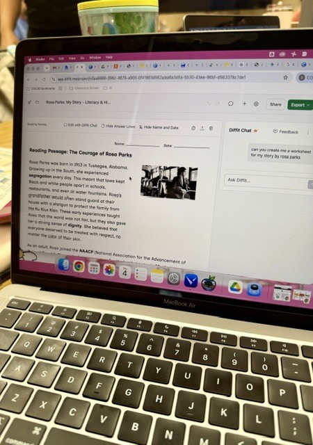 Rosa Parks Reading Passage