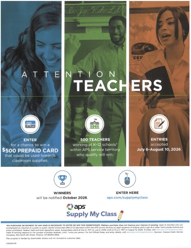 APS Teacher Contest