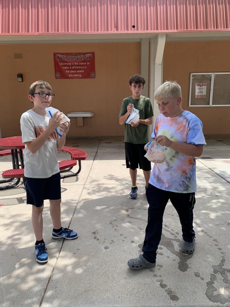 Cool treats on a hot day