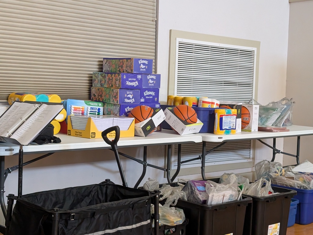 Supply Drive Donations