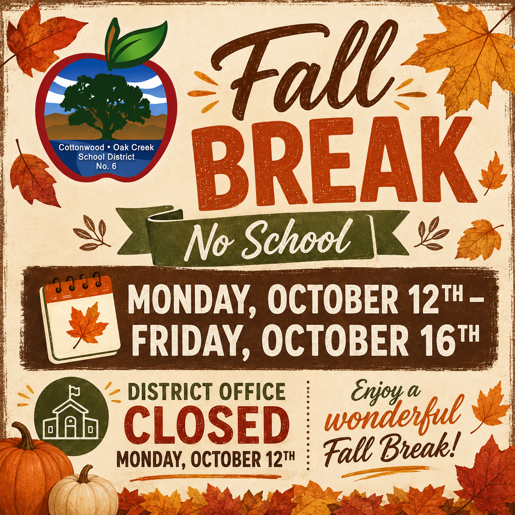 Fall Break Reminder