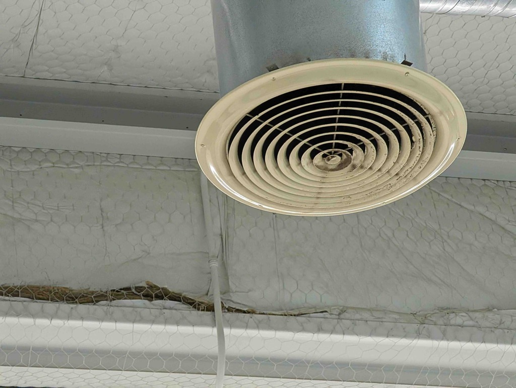 HVAC & Ceiling issues in Gym