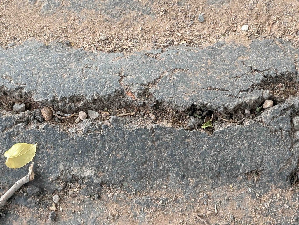 uneven surfaces