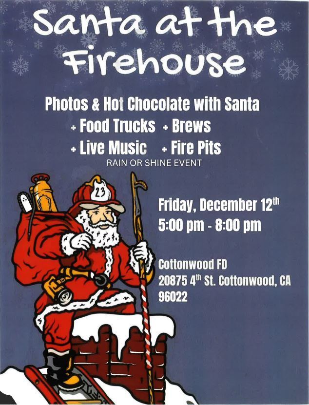 Santa at the Firehouse