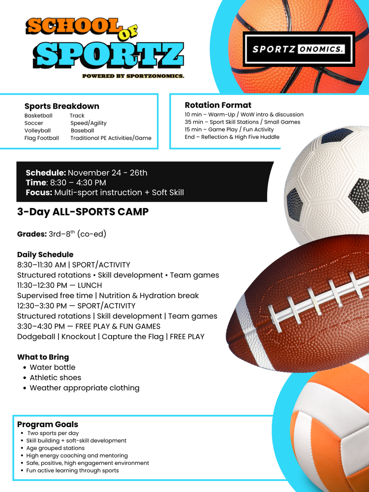 Thanksgiving Break Camp