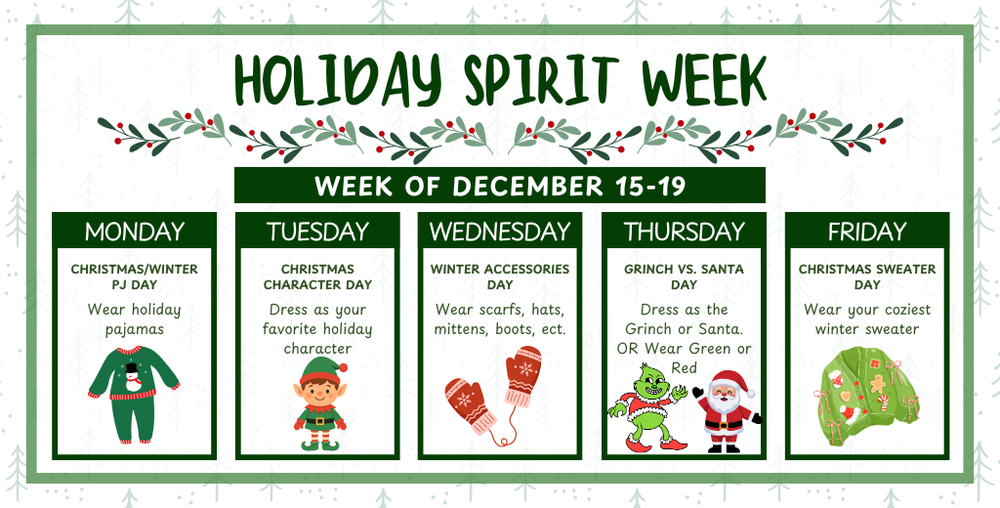 Holiday Spirit Week