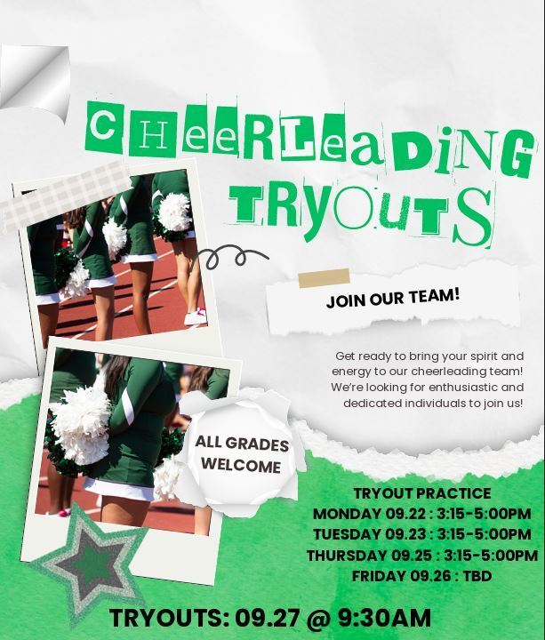 Cheer Tryouts 25-26