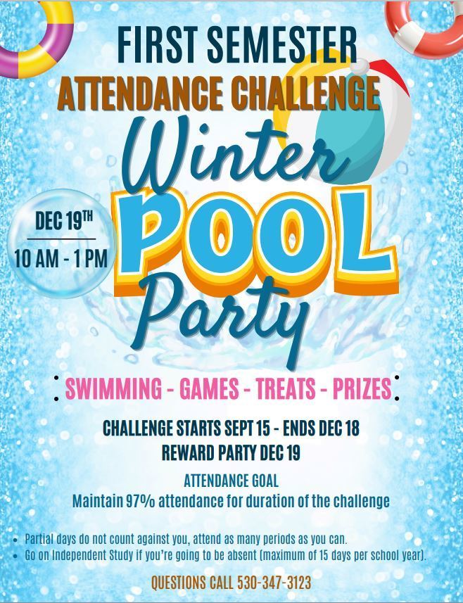 First Semester Attendance Challenge