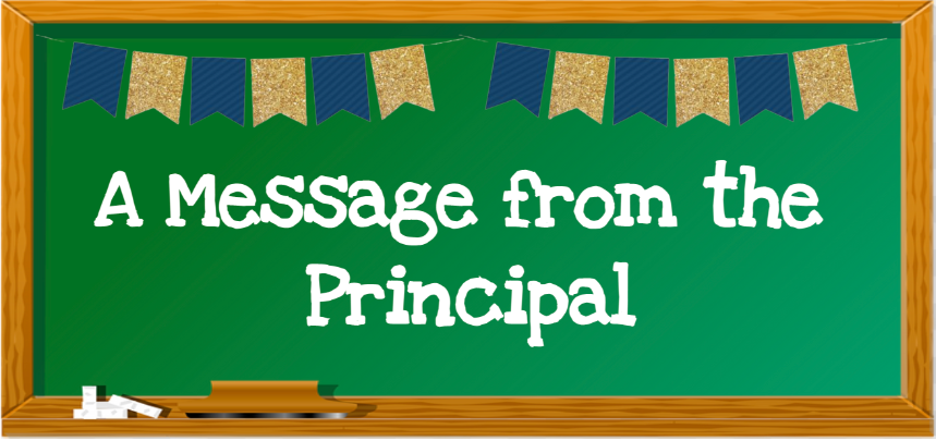 A message from the principal