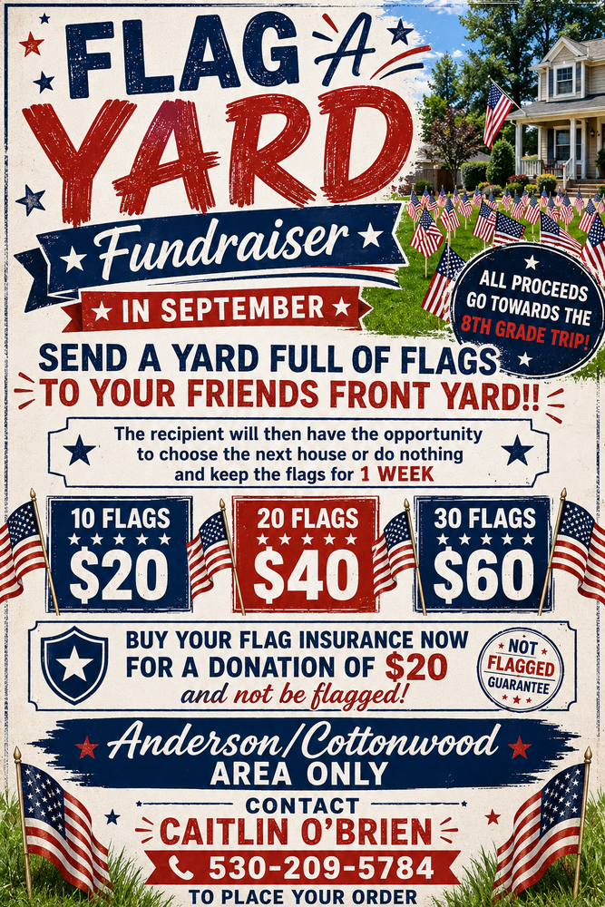Flag Yard Fundraiser