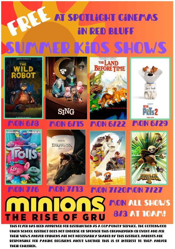 Free Summer Movies
