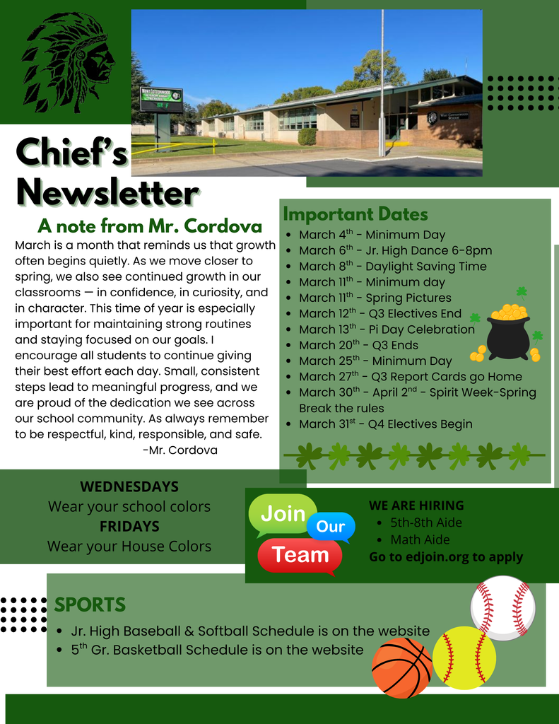 March Newsletter