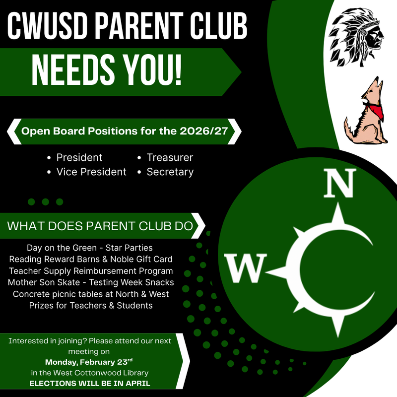 Parent Club Flyer