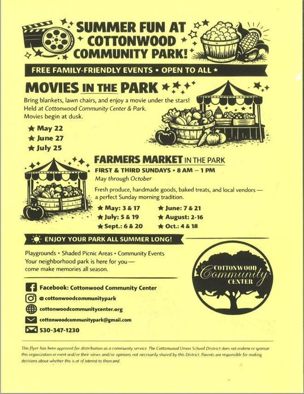 Community Center Summer