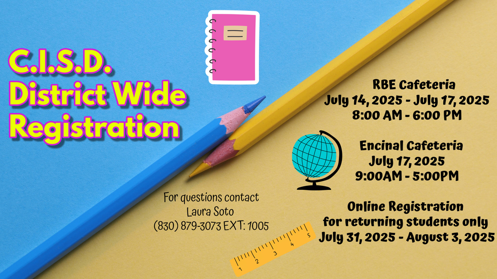 CISD District Wide Registration Information