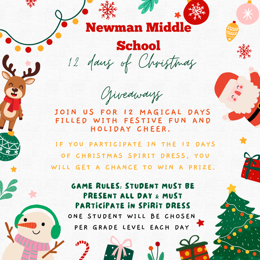 NMS 12 Days of Christmas Giveaways