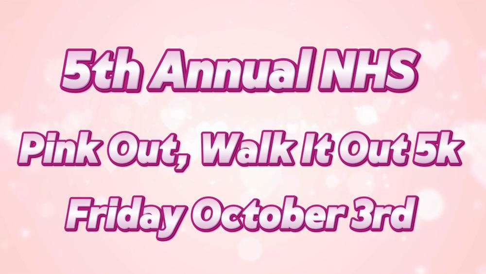 Pink Out, Walk It Out Video Invitation