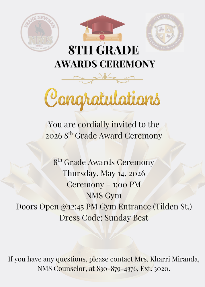 8th Grade Awards Ceremony