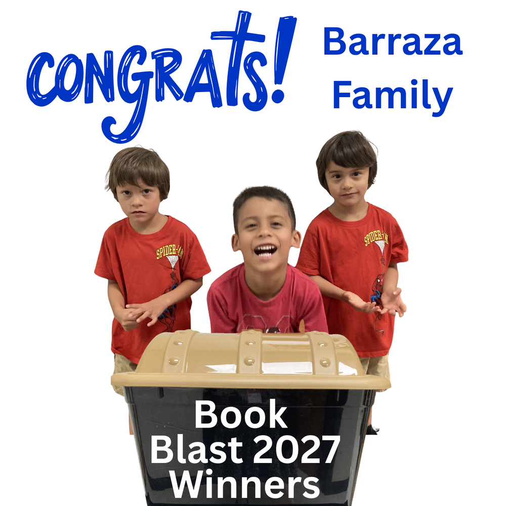 Book Blast 2027 Winners