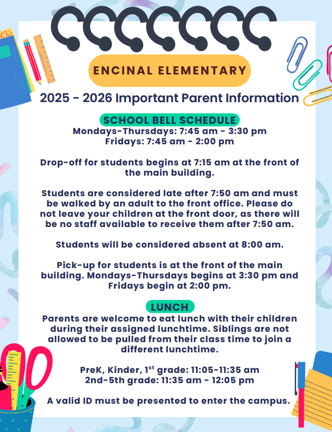 ees important parent information