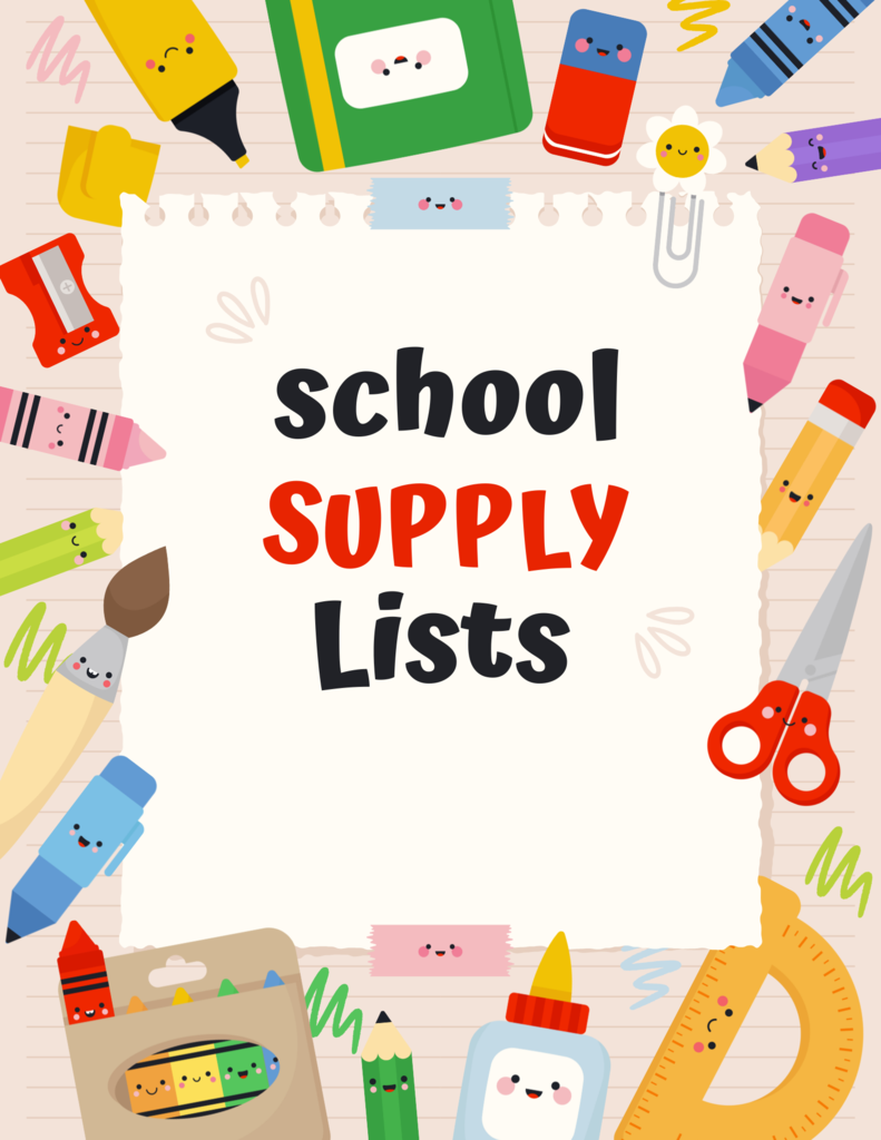 School Supply Lists