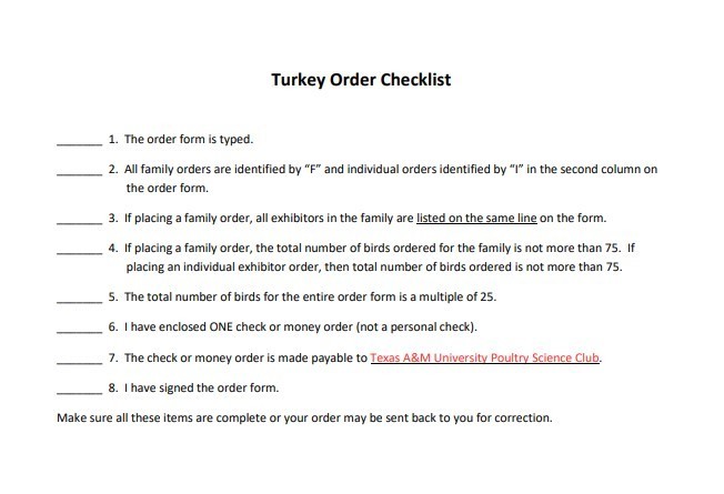 Major Show Turkey & Broiler