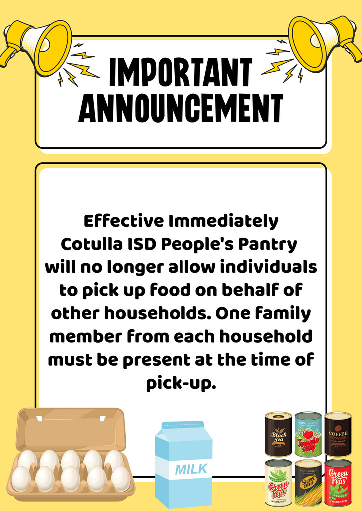 Important Announcement