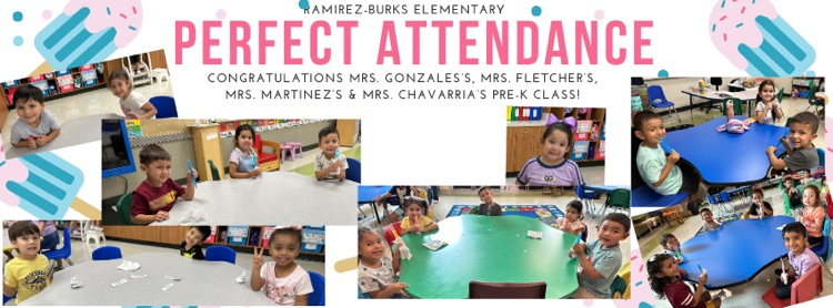 PreK Perfect Attendance Reward