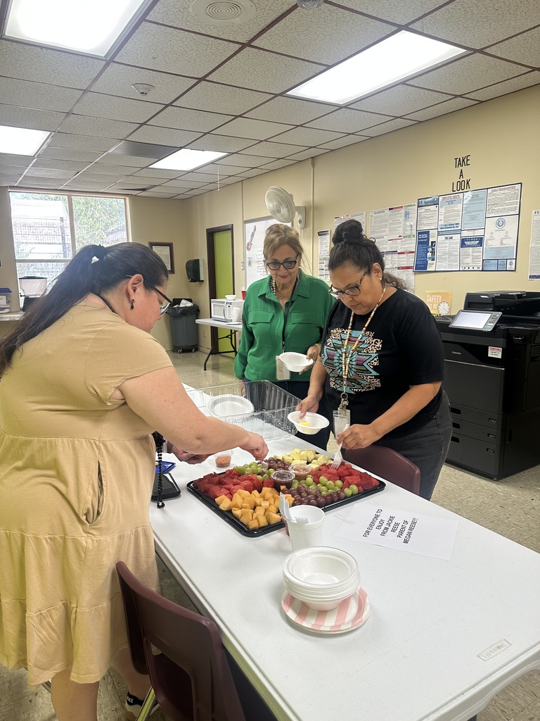 Thank you to Jackie Reese for the fruit Trays. We greatly appreciate it.