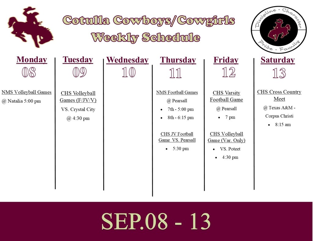 schedule