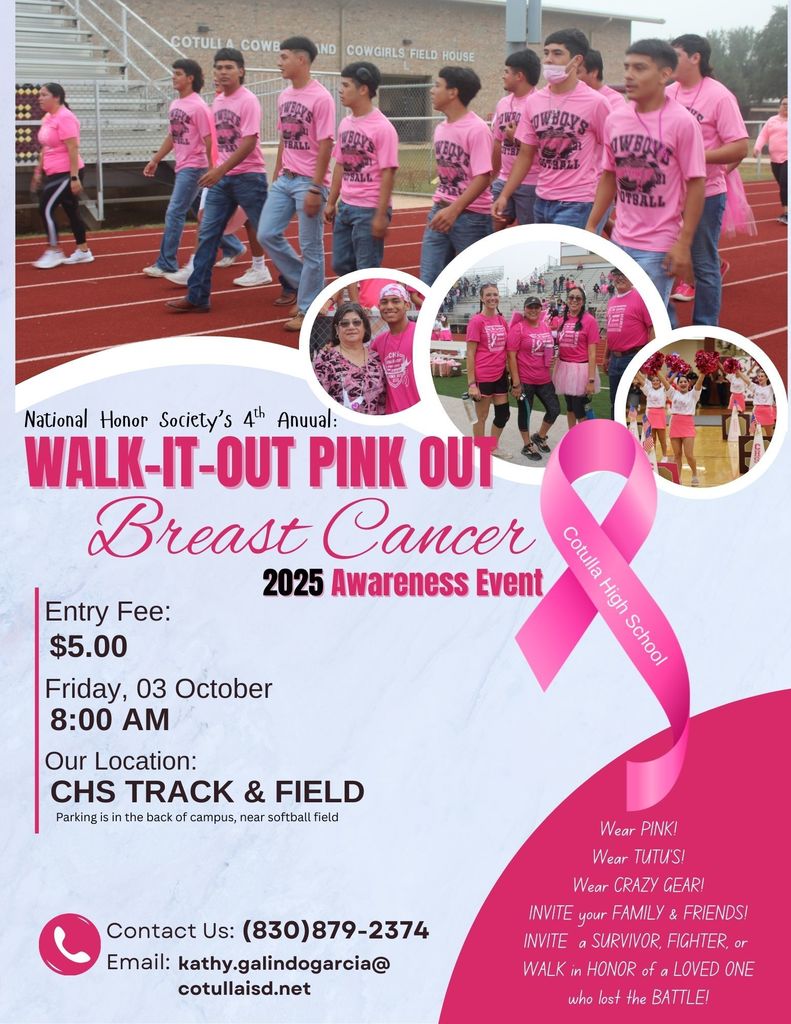 2025 Pink out flyer
