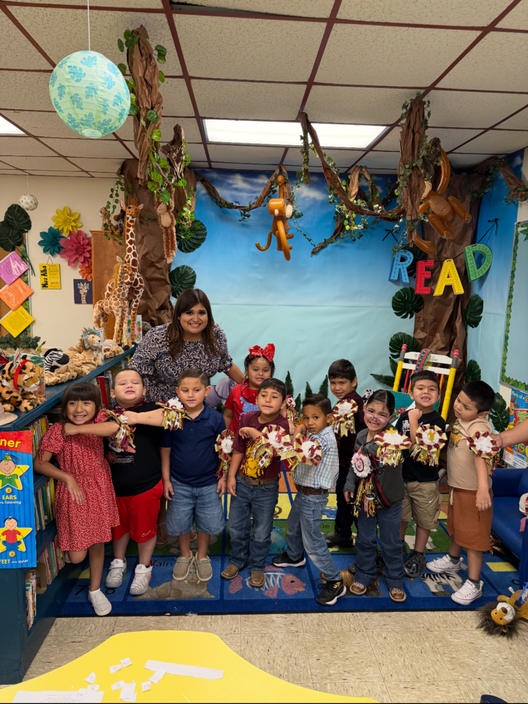 Thank you to Mrs. Thomas's Floral Design class for making mums for the Kinder Class at Encinal  Elementary.  The kids were excited  and  appreciate it.