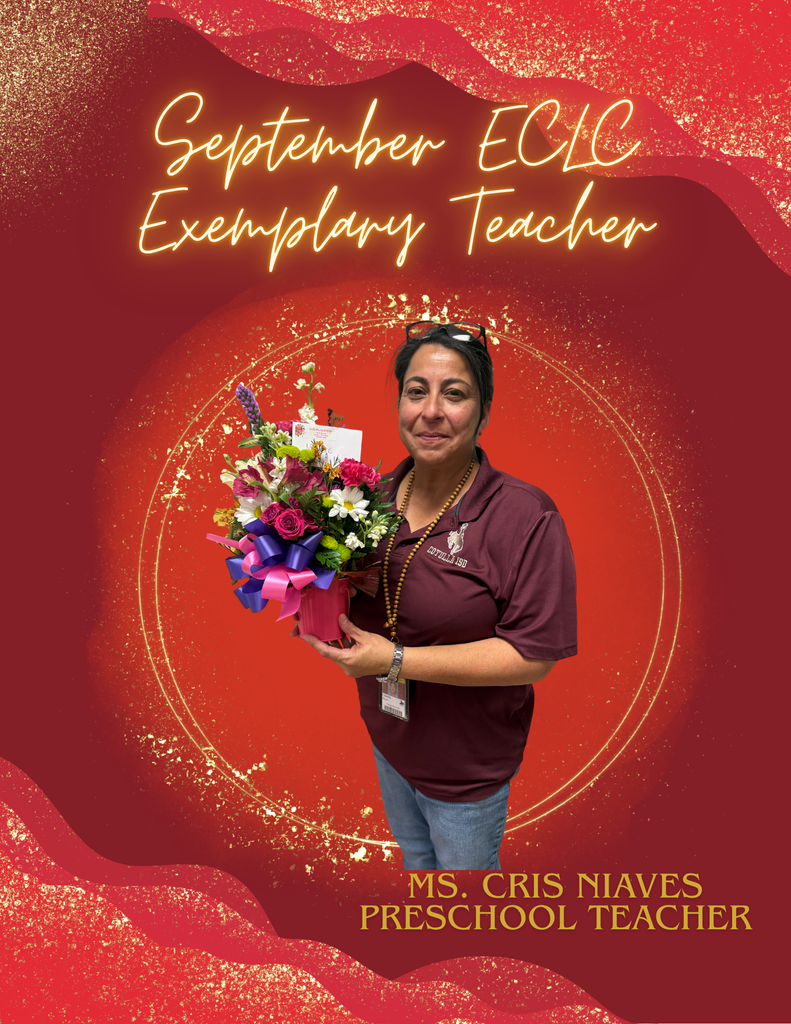Exemplary Teacher for the month of September