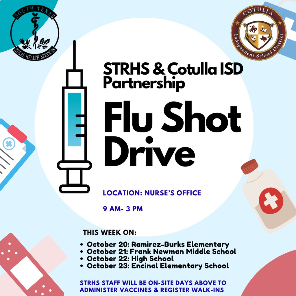 Flu shot drive information