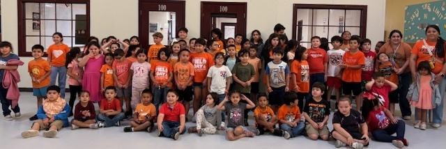 Encinal Elementary School Celebrated Unity Day by wearing Orange on October 22, 2025 to send a visible message of kindness, acceptance, and inclusion to prevent bullying. 