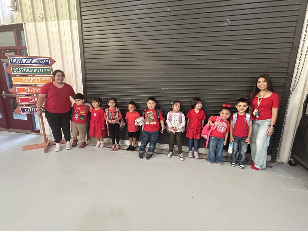 Encinal Elementary School Kicked off Red Ribbon Week Monday, October 27. Day 1: Wear Red to show you are drug free.
