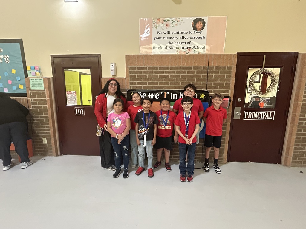 Encinal Elementary School Kicked off Red Ribbon Week Monday, October 27. Day 1: Wear Red to show you are drug free.