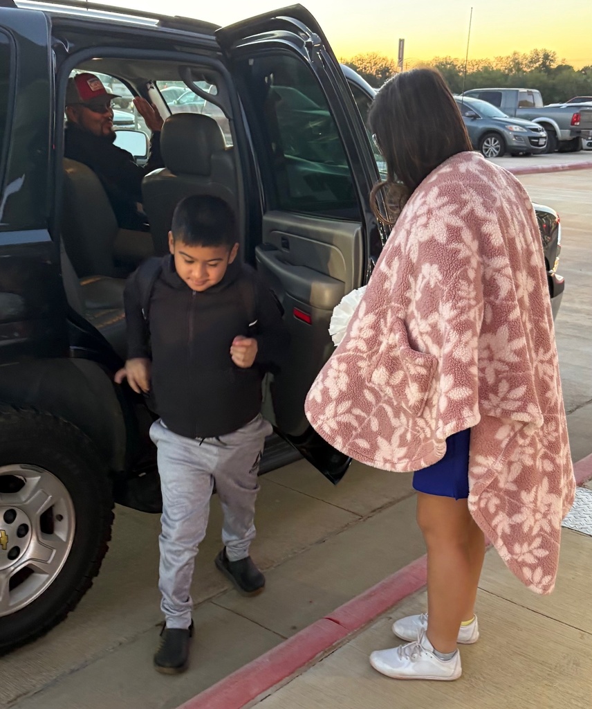 NMS Cheer at RBE Drop Off