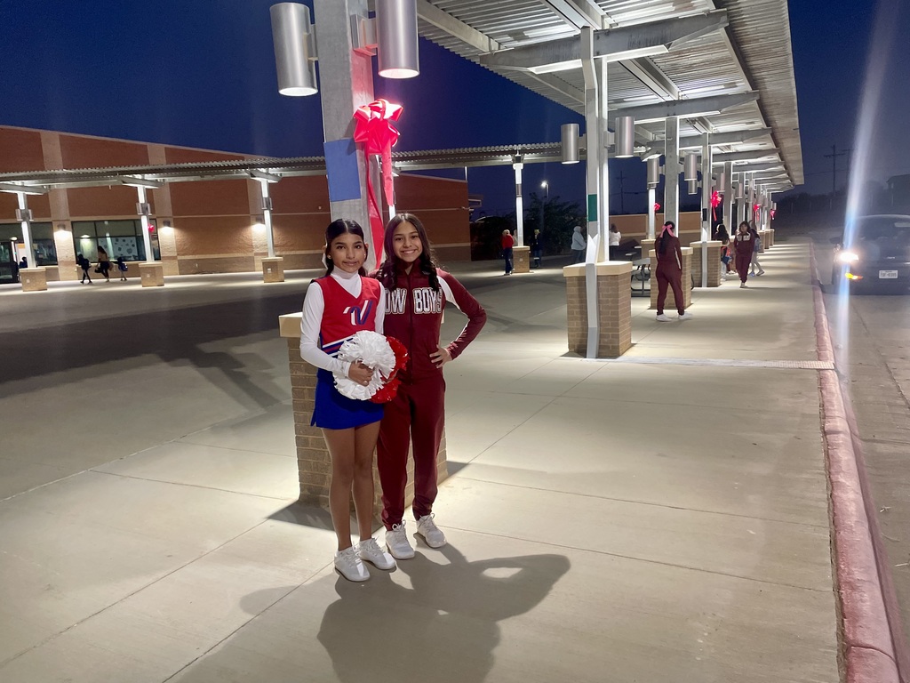 NMS Cheer at RBE Drop Off