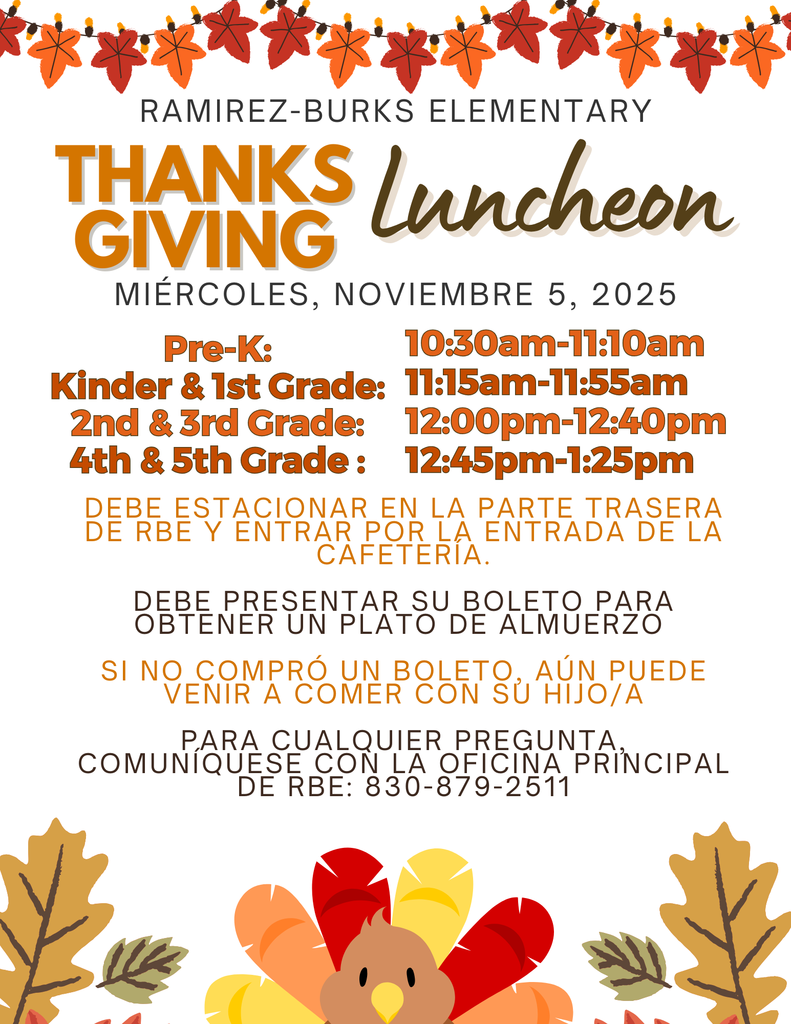 Thanksgiving Luncheon Reminder