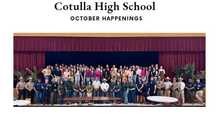 CHS October Happenings