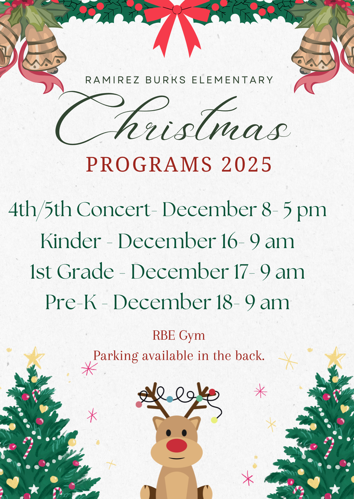RBE 2025 Christmas Programs